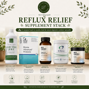 Reflux Relief Supplement Stack