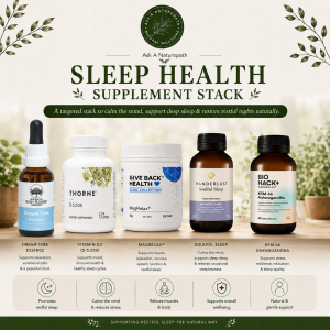 Sleep Health Supplement Stack